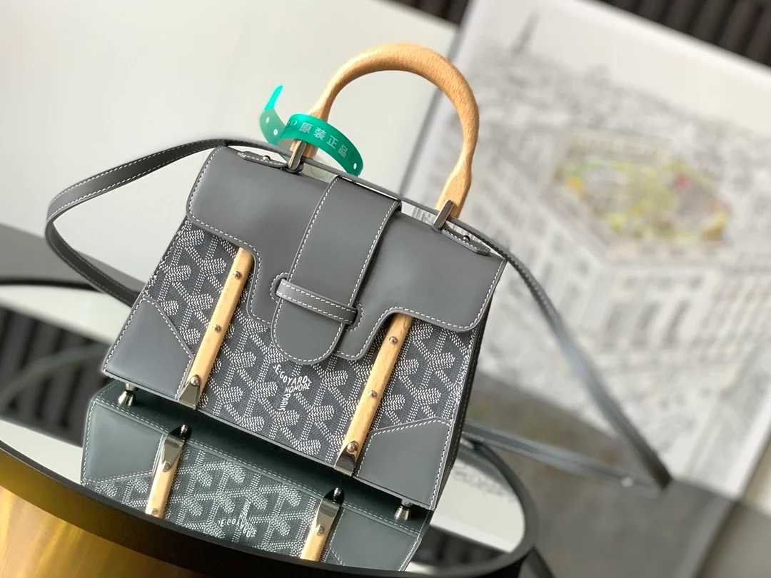 고야드 스트럭쳐 사이공 미니백 그레이