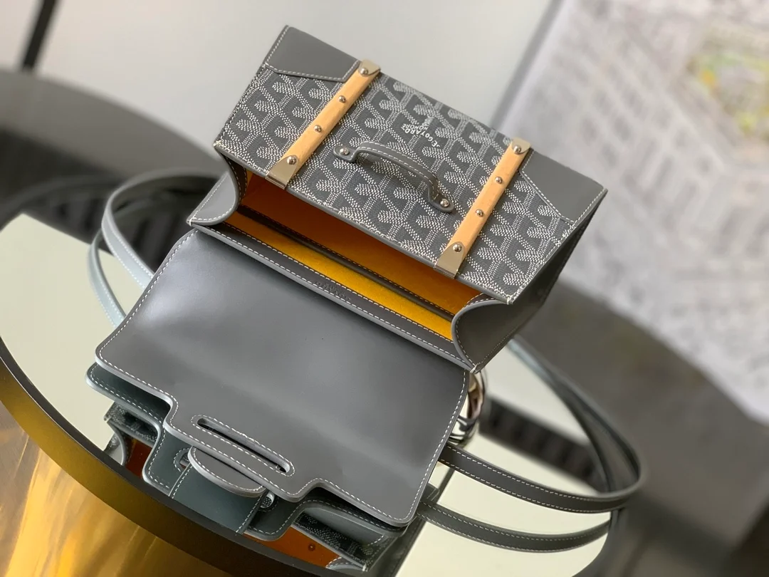 고야드 스트럭쳐 사이공 미니백 그레이