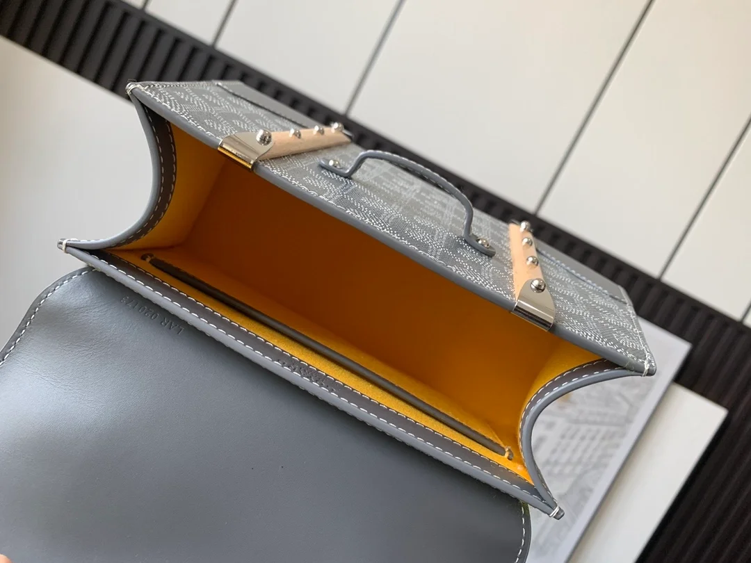 고야드 스트럭쳐 사이공 미니백 그레이