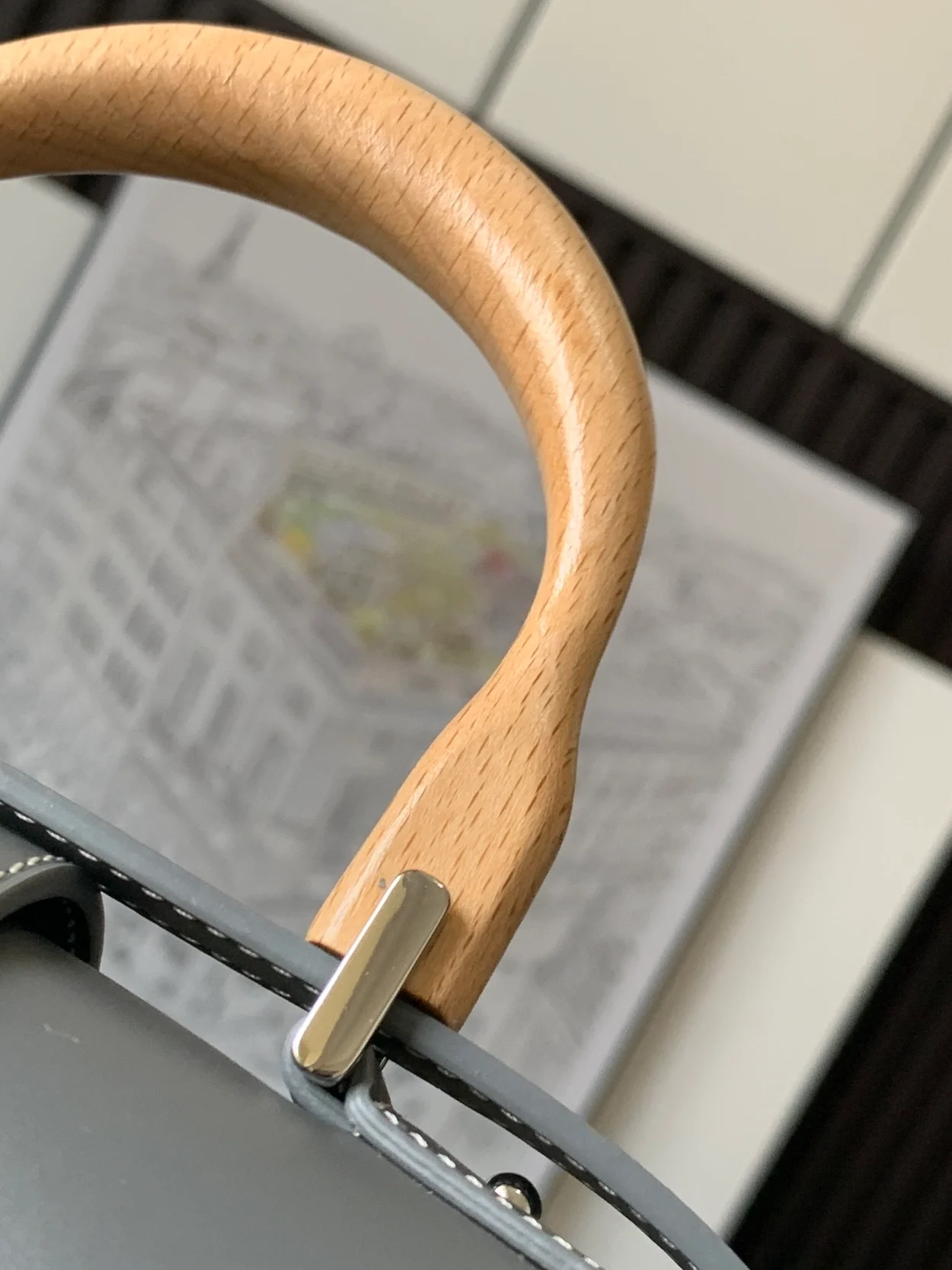 고야드 스트럭쳐 사이공 미니백 그레이