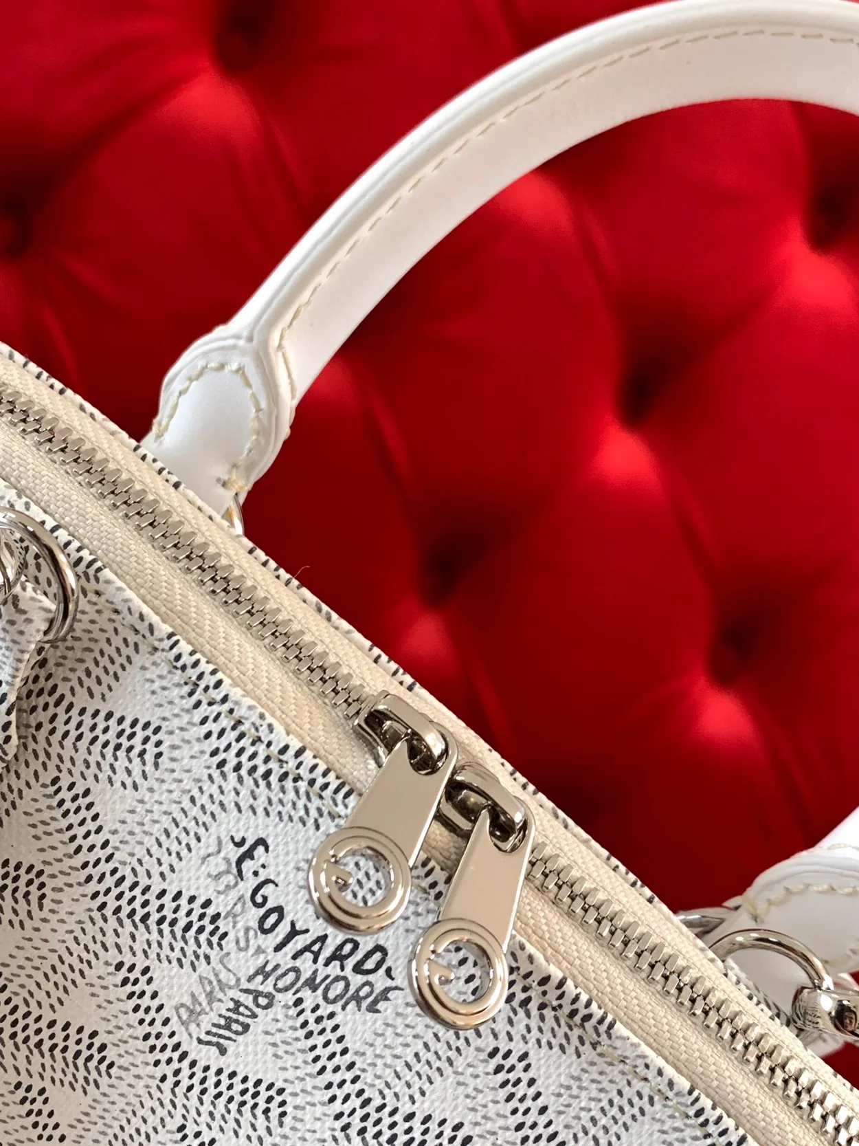 고야드 방돔 백 미니 화이트