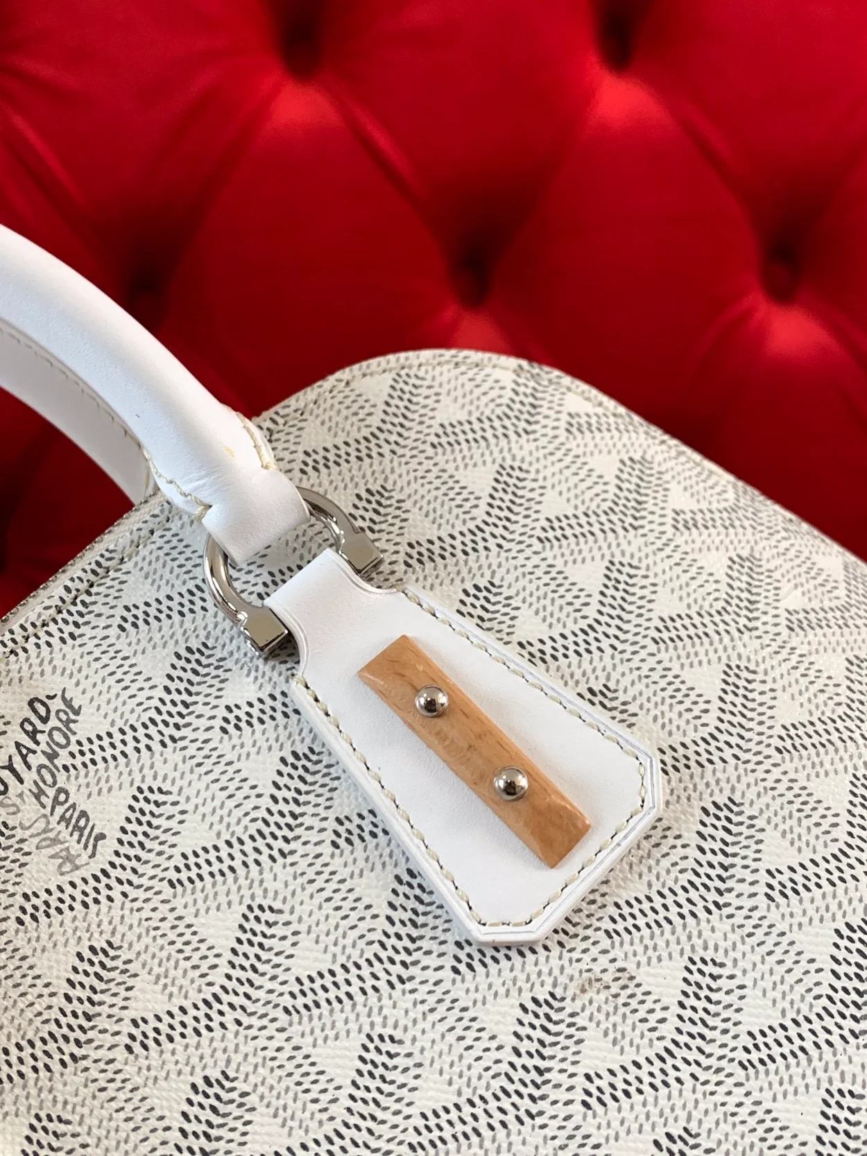 고야드 방돔 백 미니 화이트