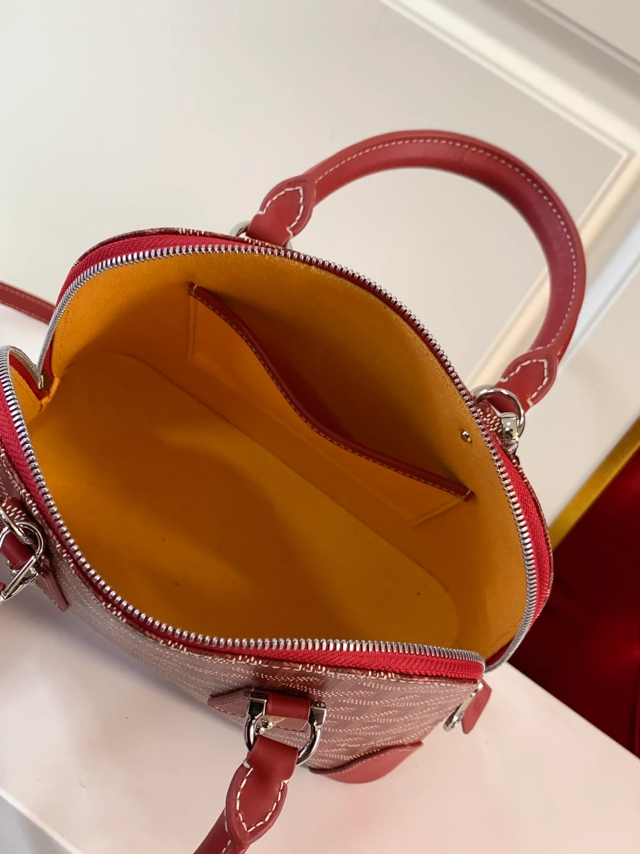 고야드 방돔 백 미니 레드