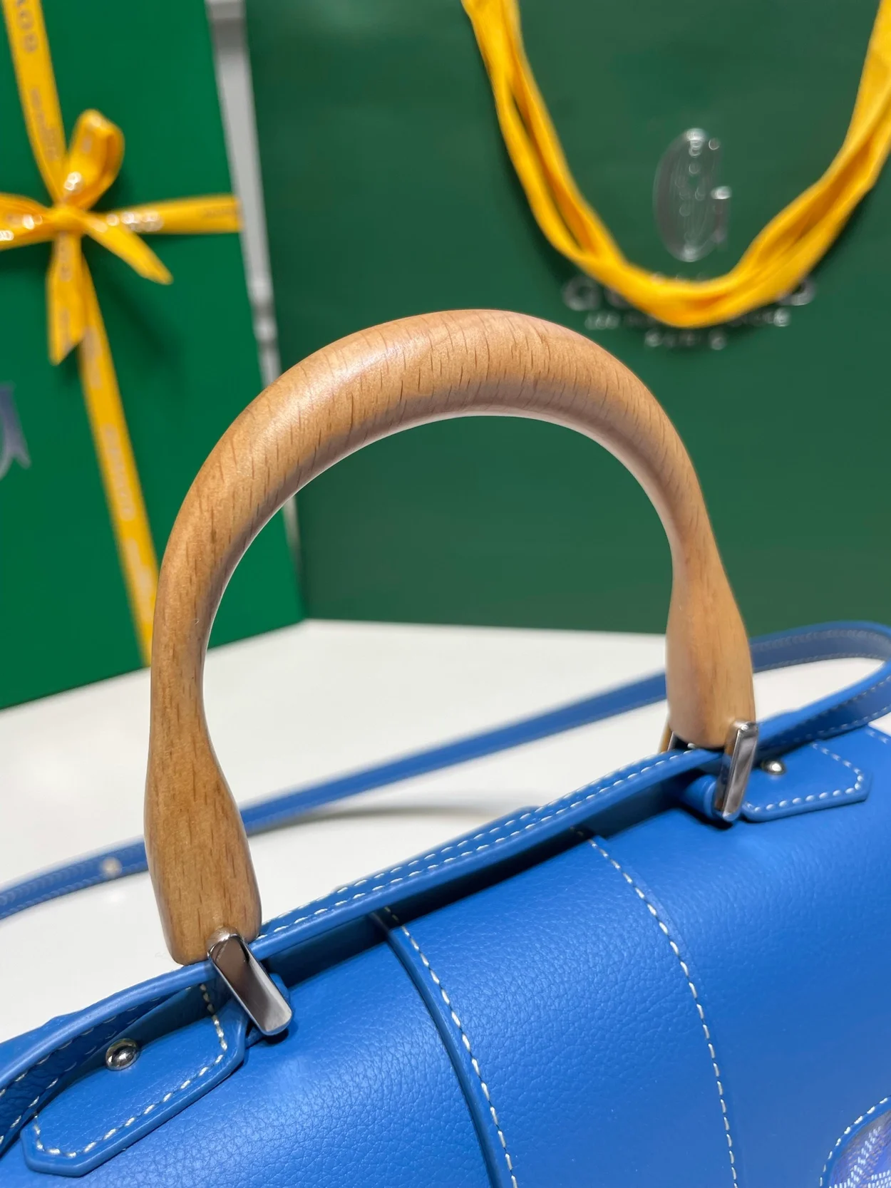 고야드 소프트 사이공 미니백 블루