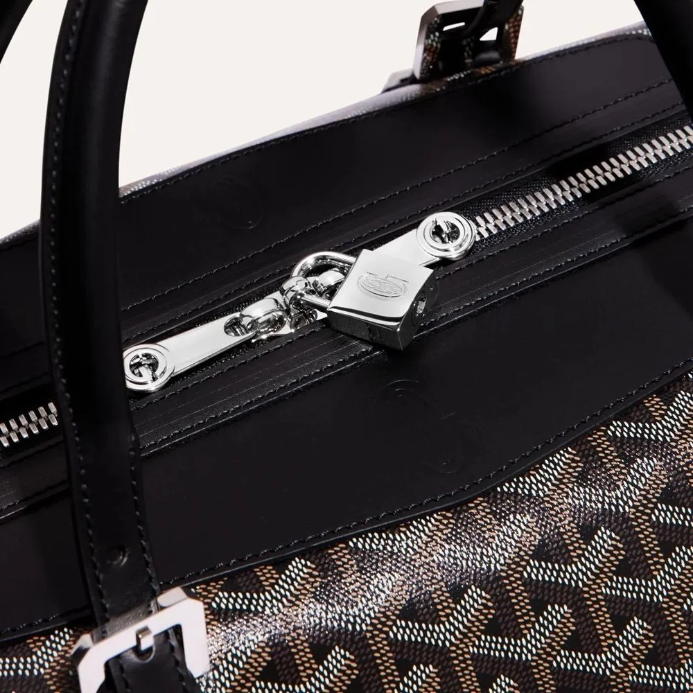 고야드 보잉 보스턴 55 백 블랙