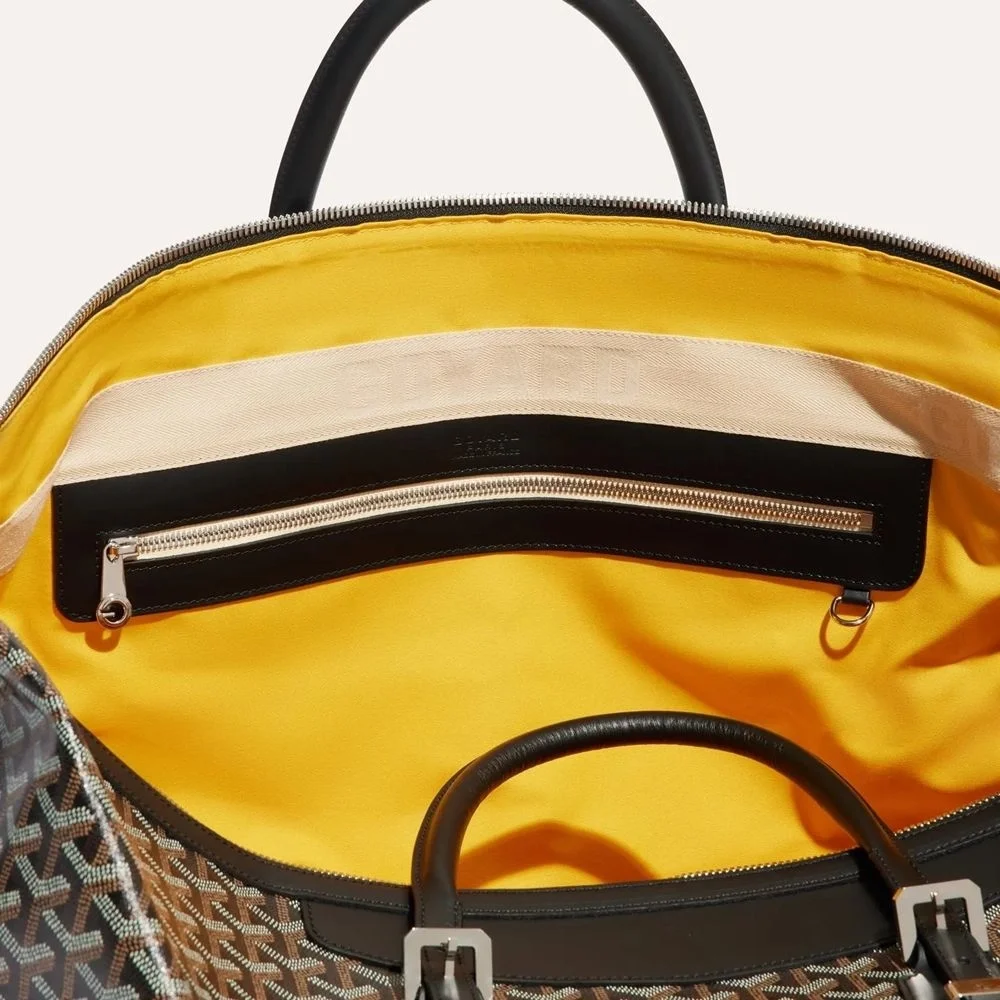 고야드 보잉 보스턴 55 백 블랙