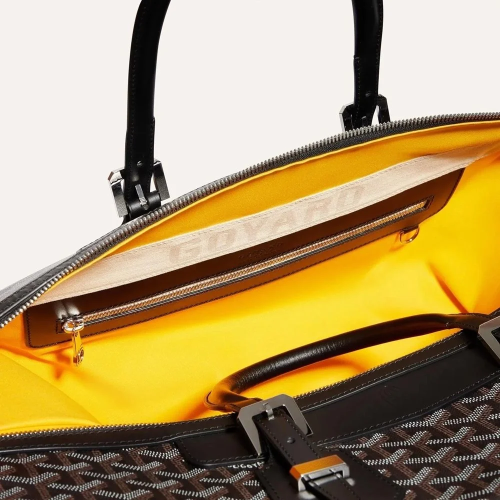 고야드 보잉 보스턴 45 백 블랙