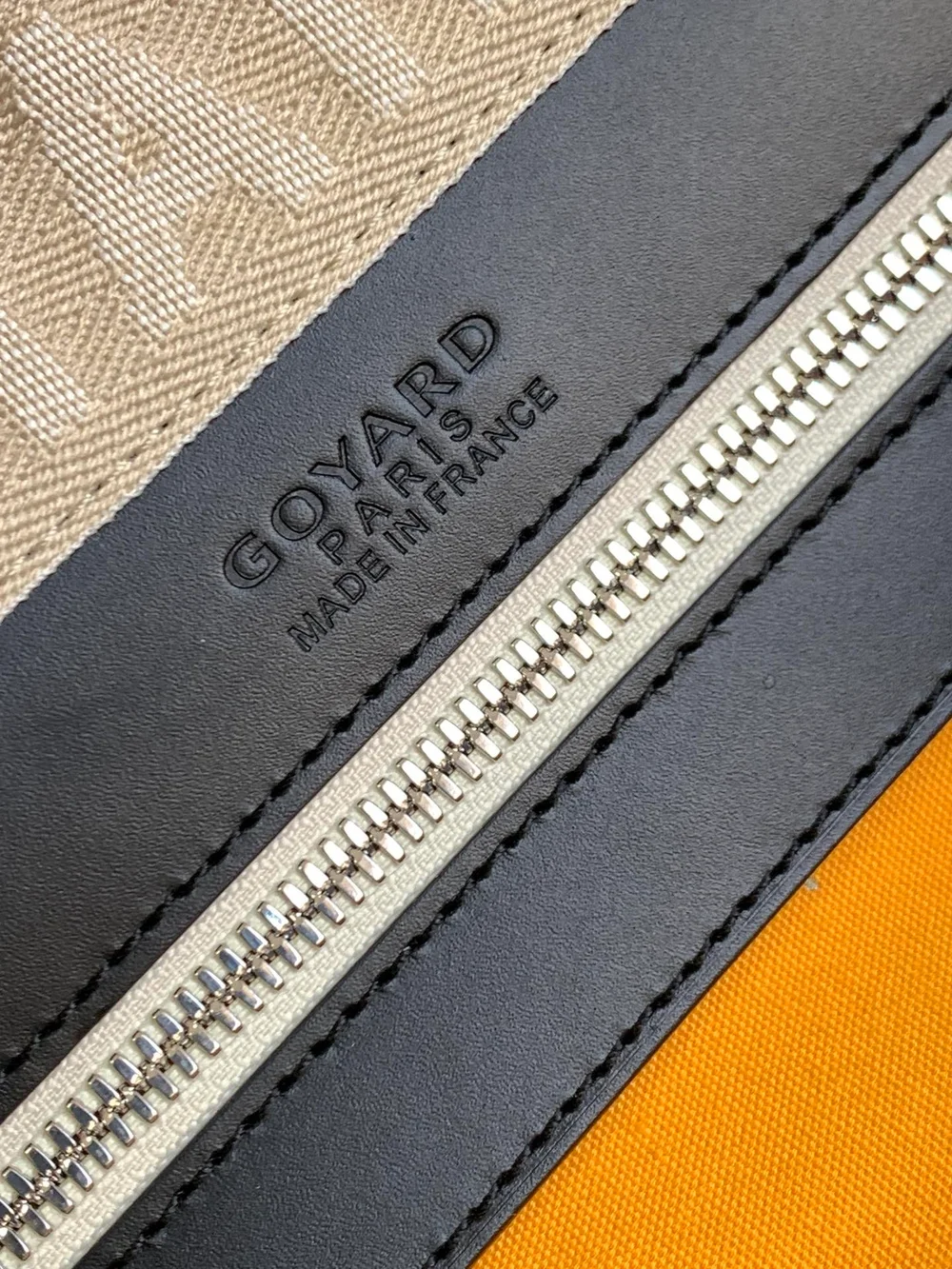 고야드 보잉 보스턴 45 백 블랙