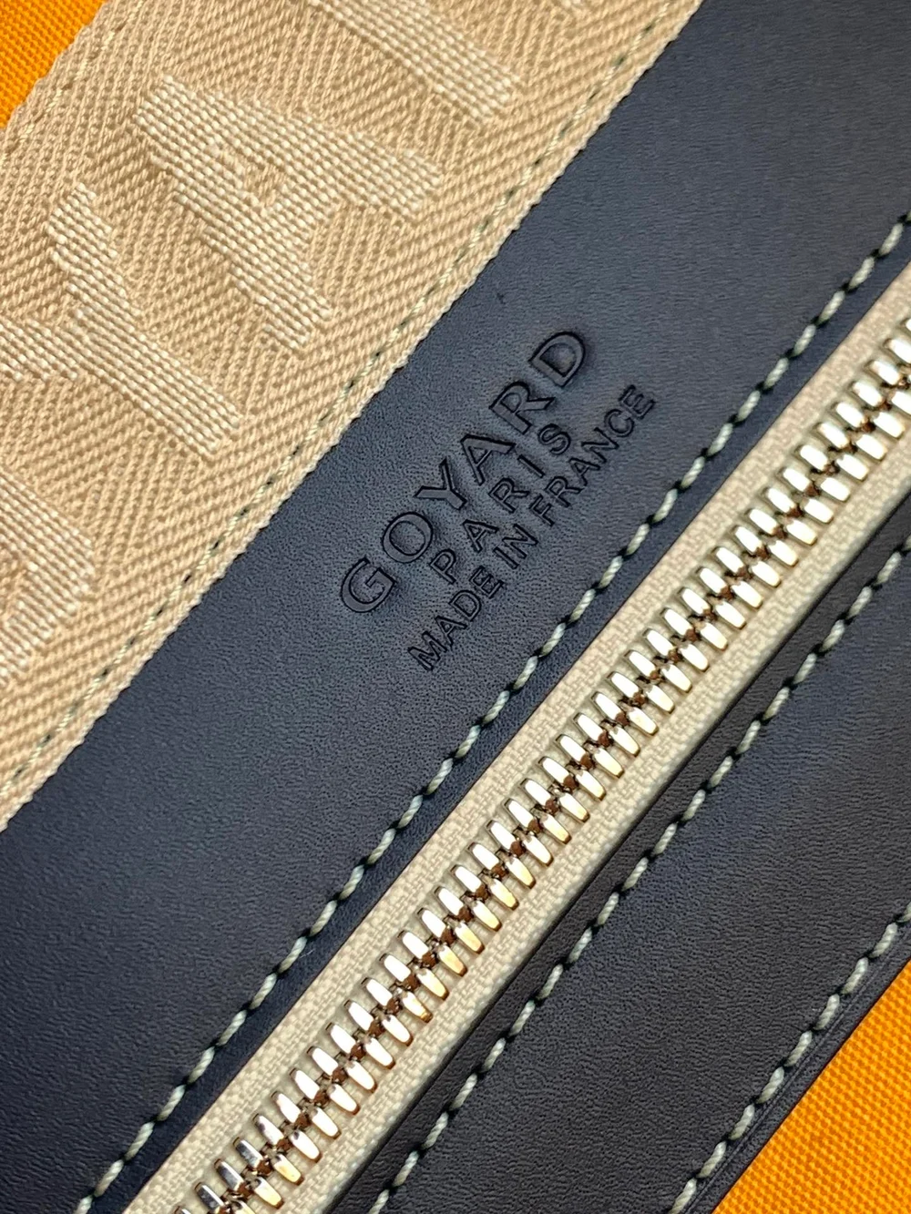 고야드 보잉 보스턴 45 백 네이비