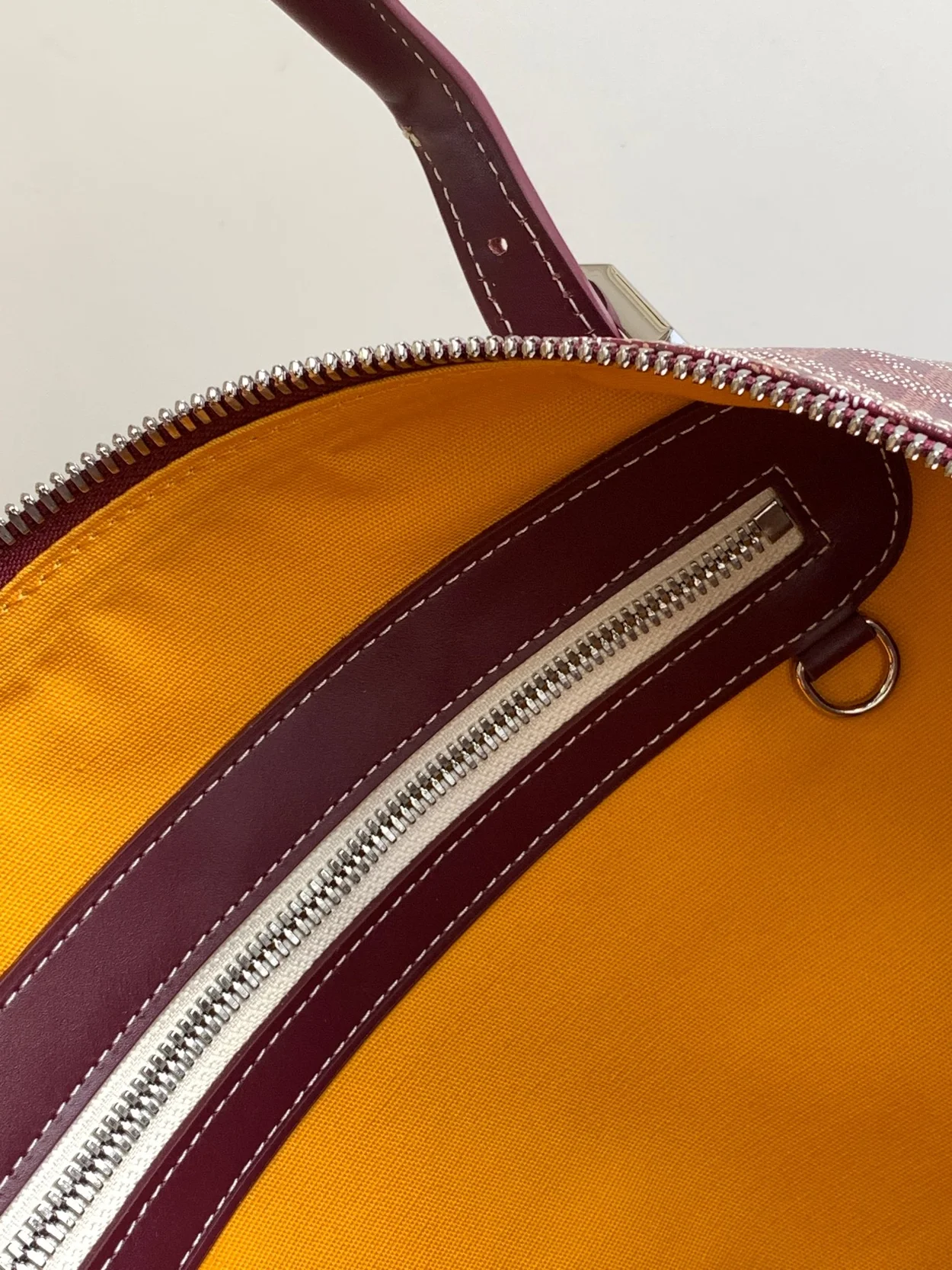 고야드 보스턴 50 백 버건디