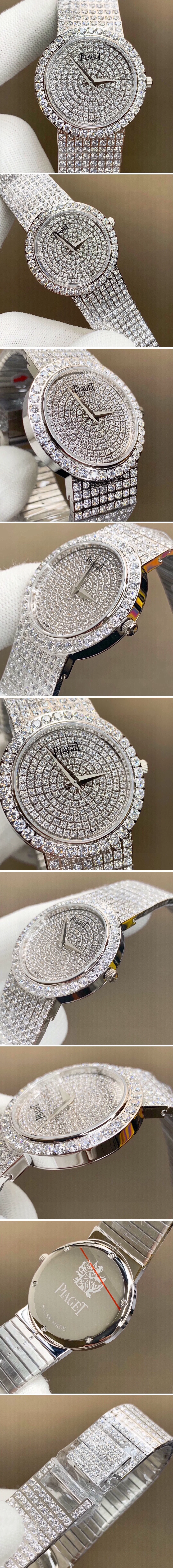 피아제 원형 트레디션 18K 올 다이야 (여성용)