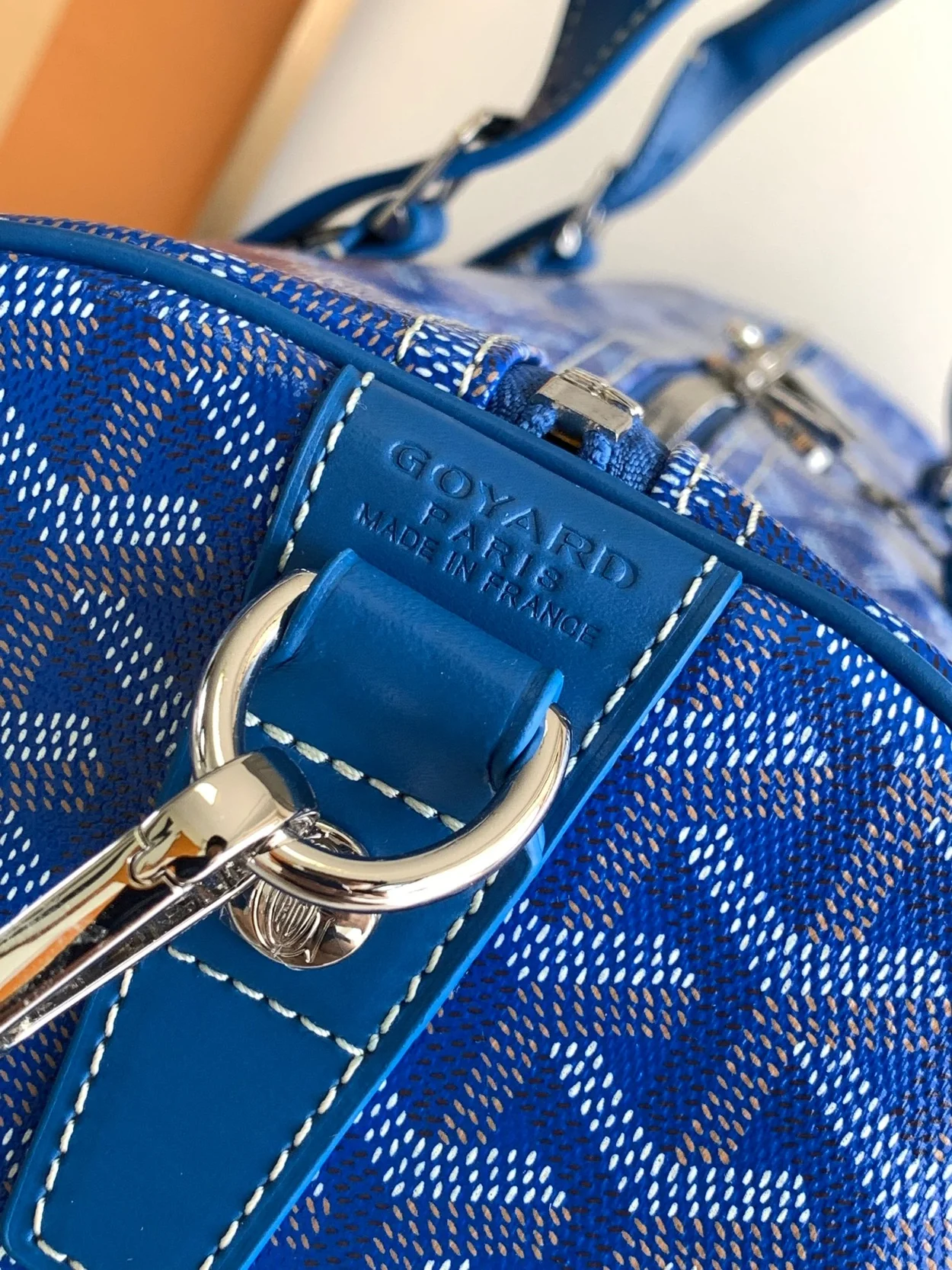 고야드 보스턴 50 백 블루