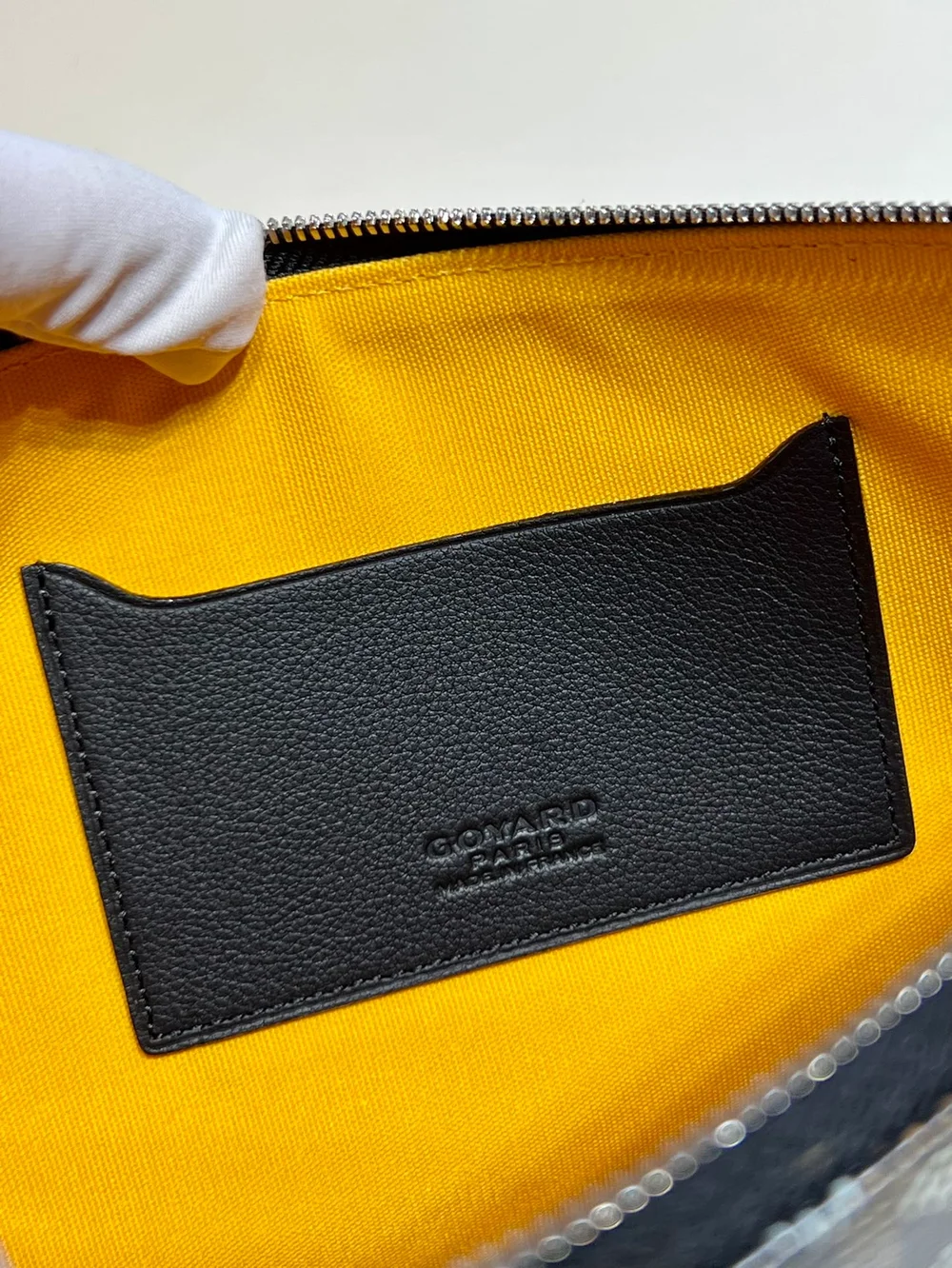 고야드 세나 클러치 MGM 블랙