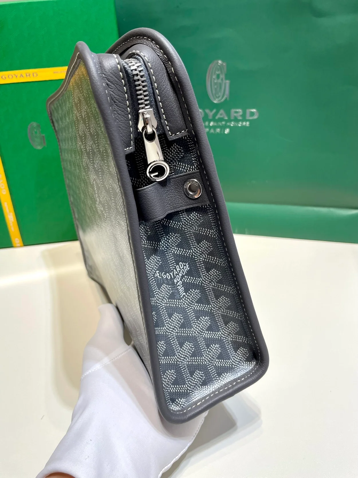 고야드 쥬방스 백 GM 그레이