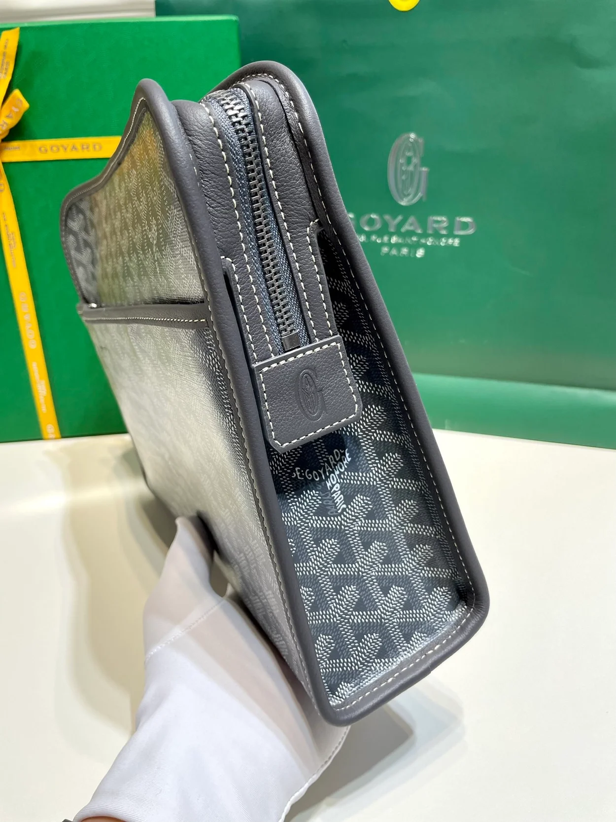 고야드 쥬방스 백 GM 그레이