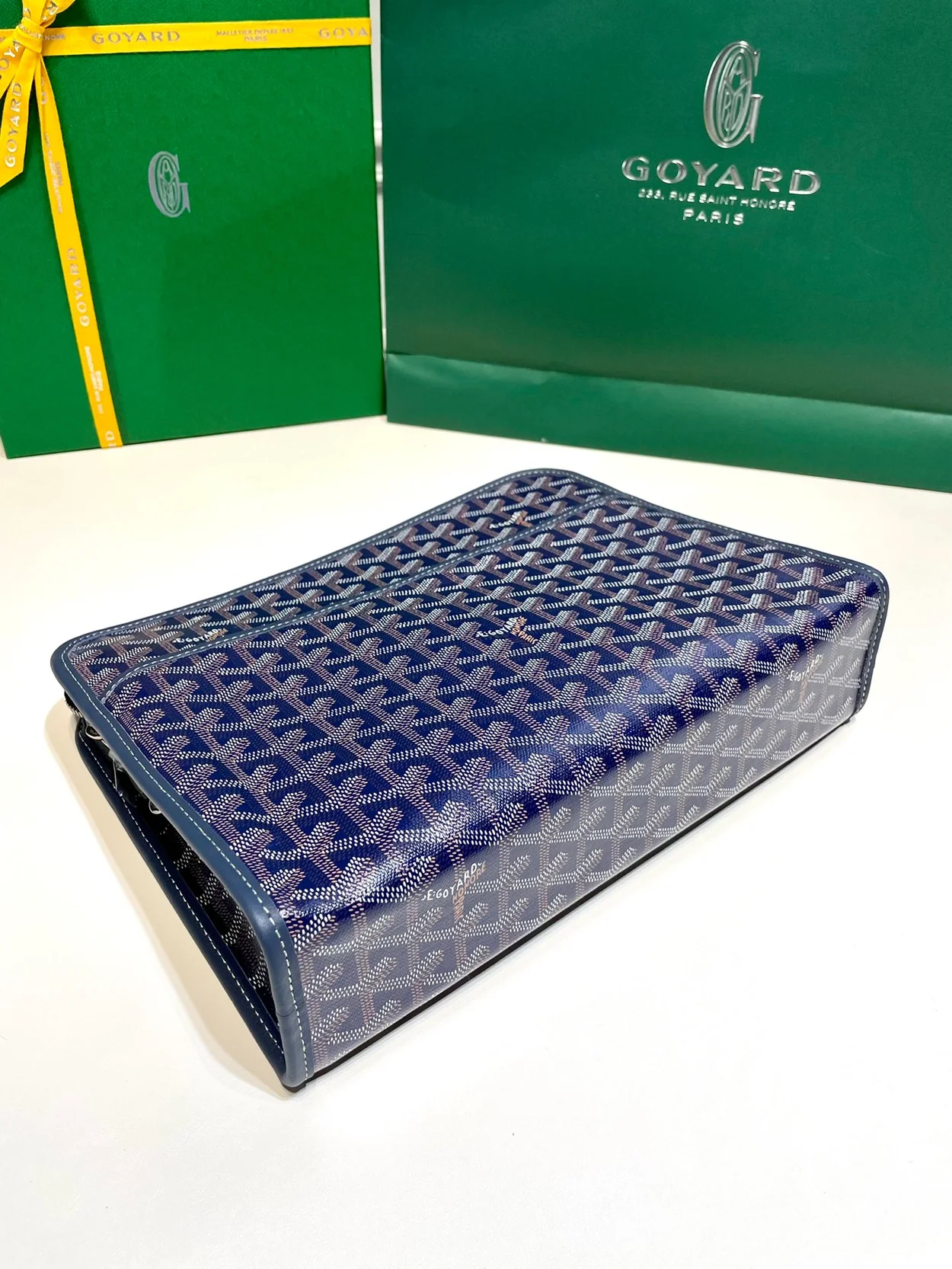 고야드 쥬방스 백 GM 네이비