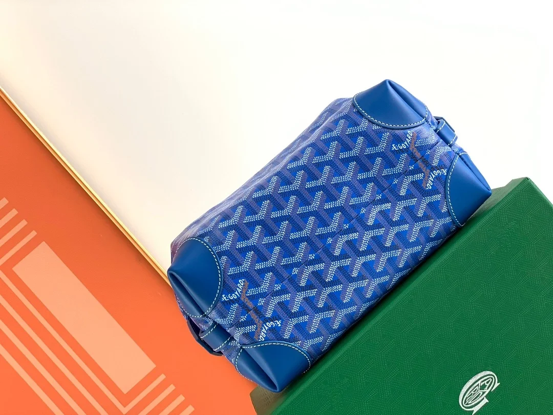 고야드 볼링 25 클러치 블루