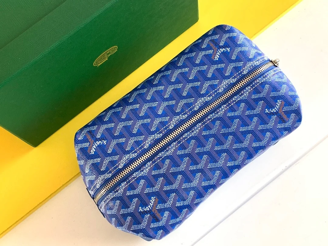 고야드 볼링 25 클러치 블루