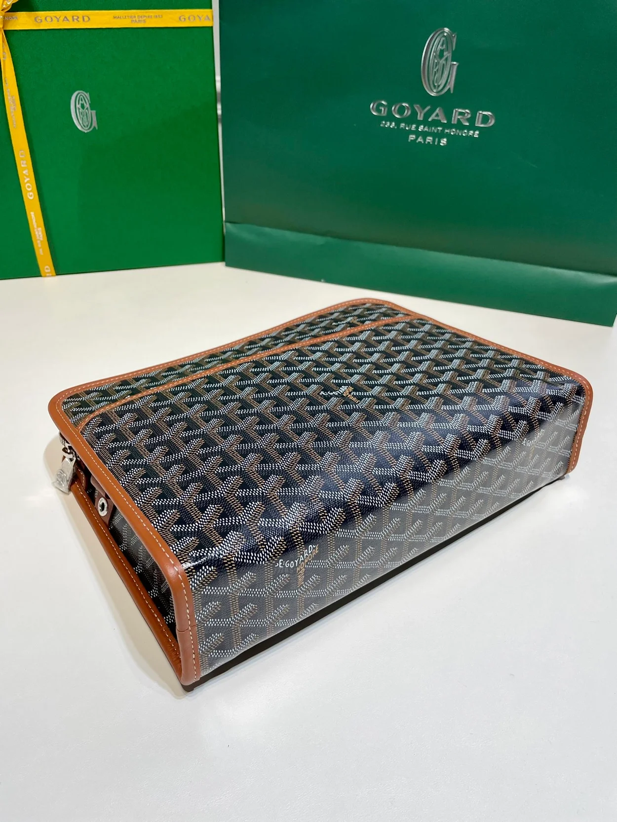 고야드 쥬방스 백 GM 탄