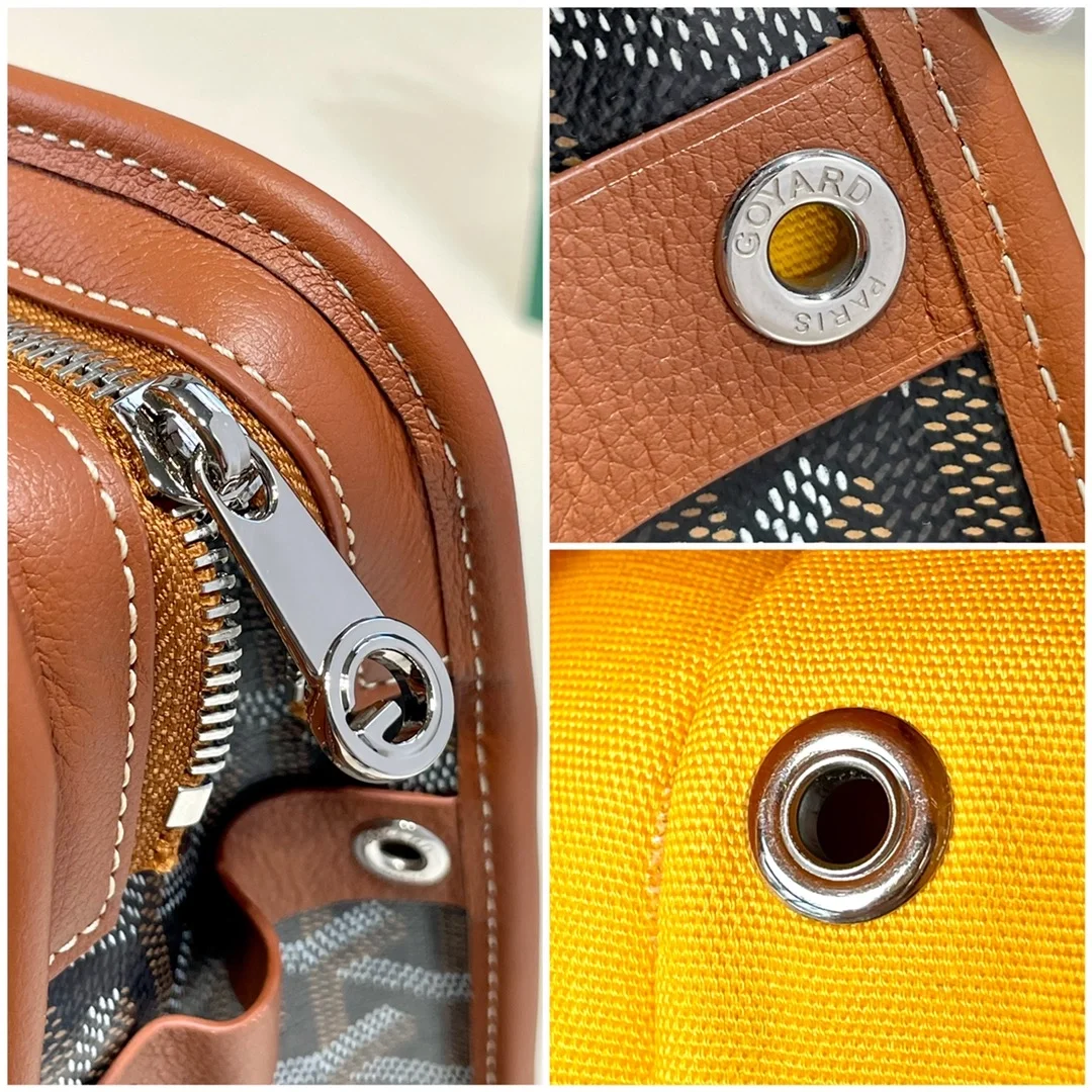 고야드 쥬방스 백 GM 탄