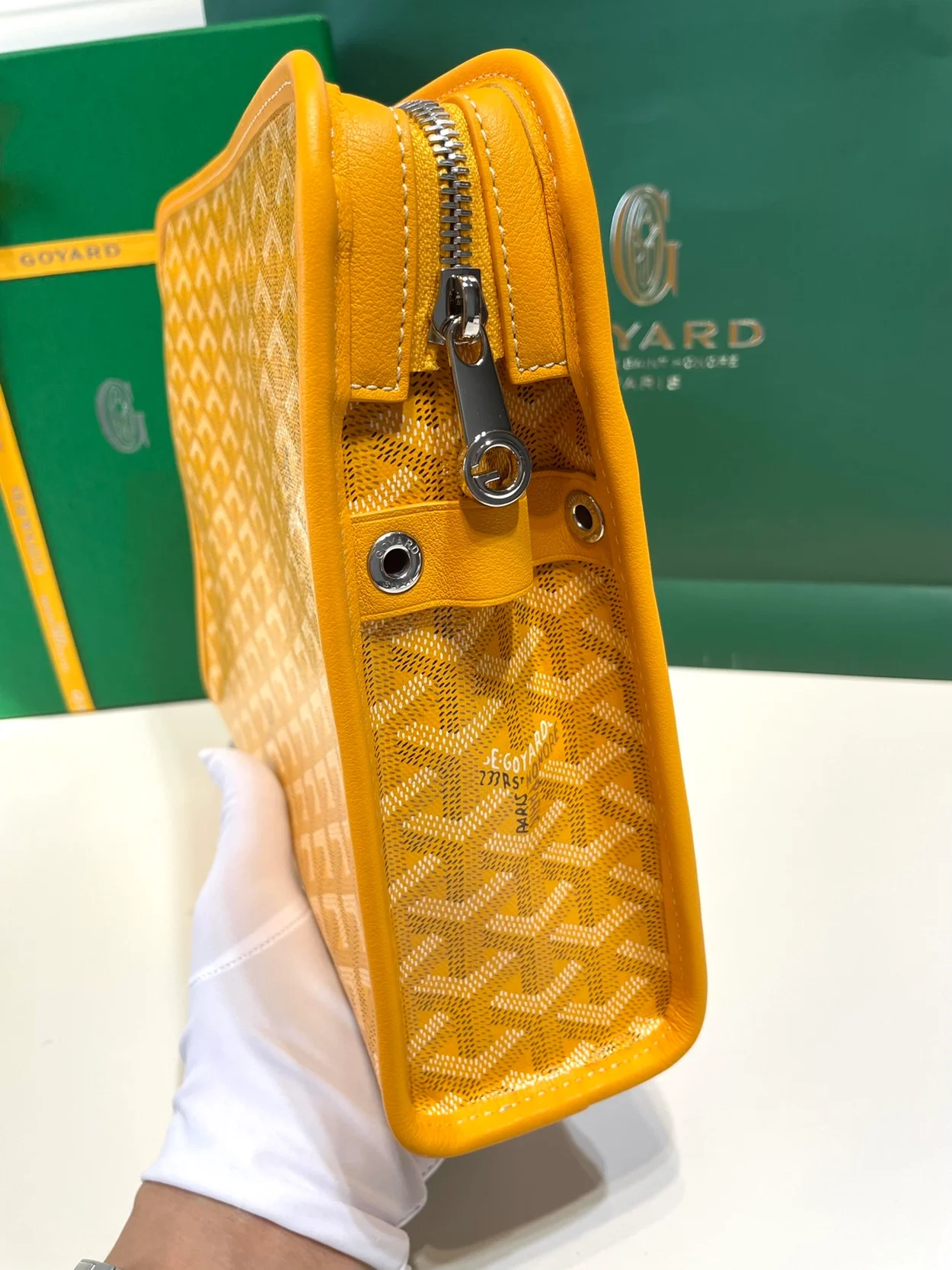 고야드 쥬방스 백 GM 옐로우