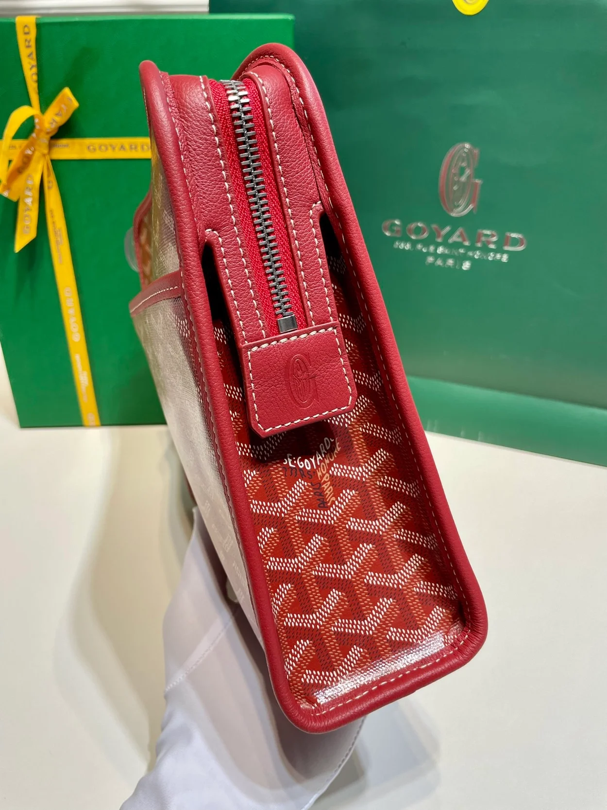 고야드 쥬방스 백 GM 레드