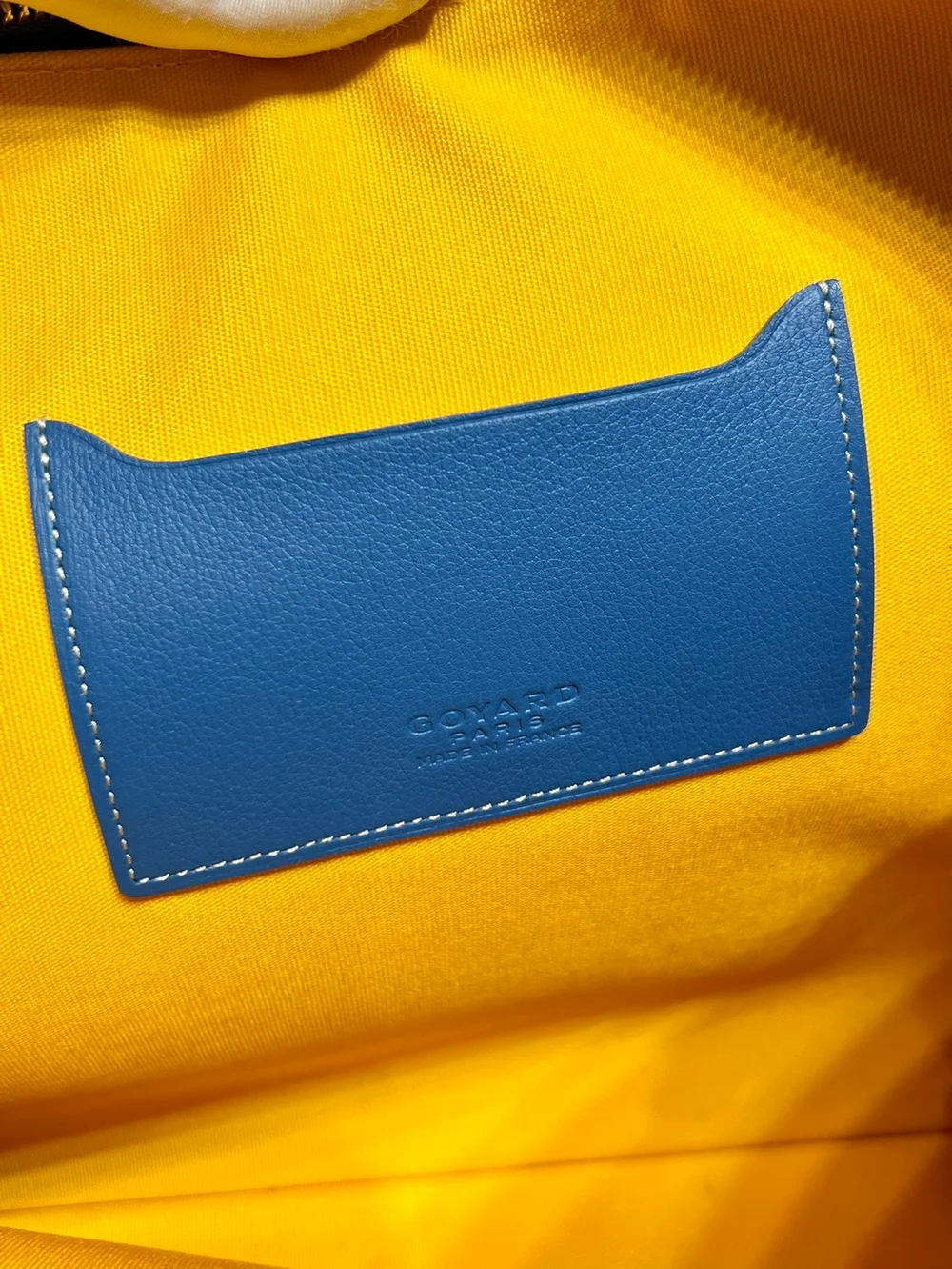 고야드 세나 클러치 MGM 블루