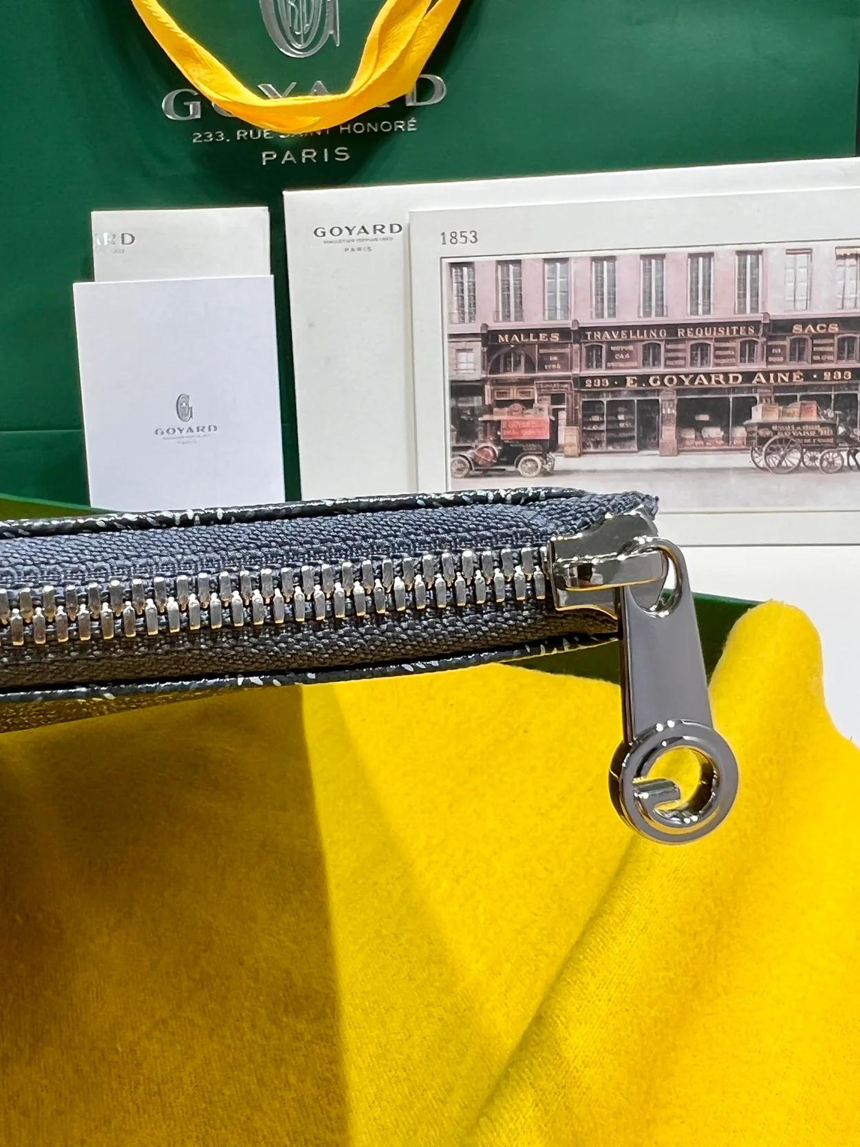 고야드 세나 클러치 MGM 그레이