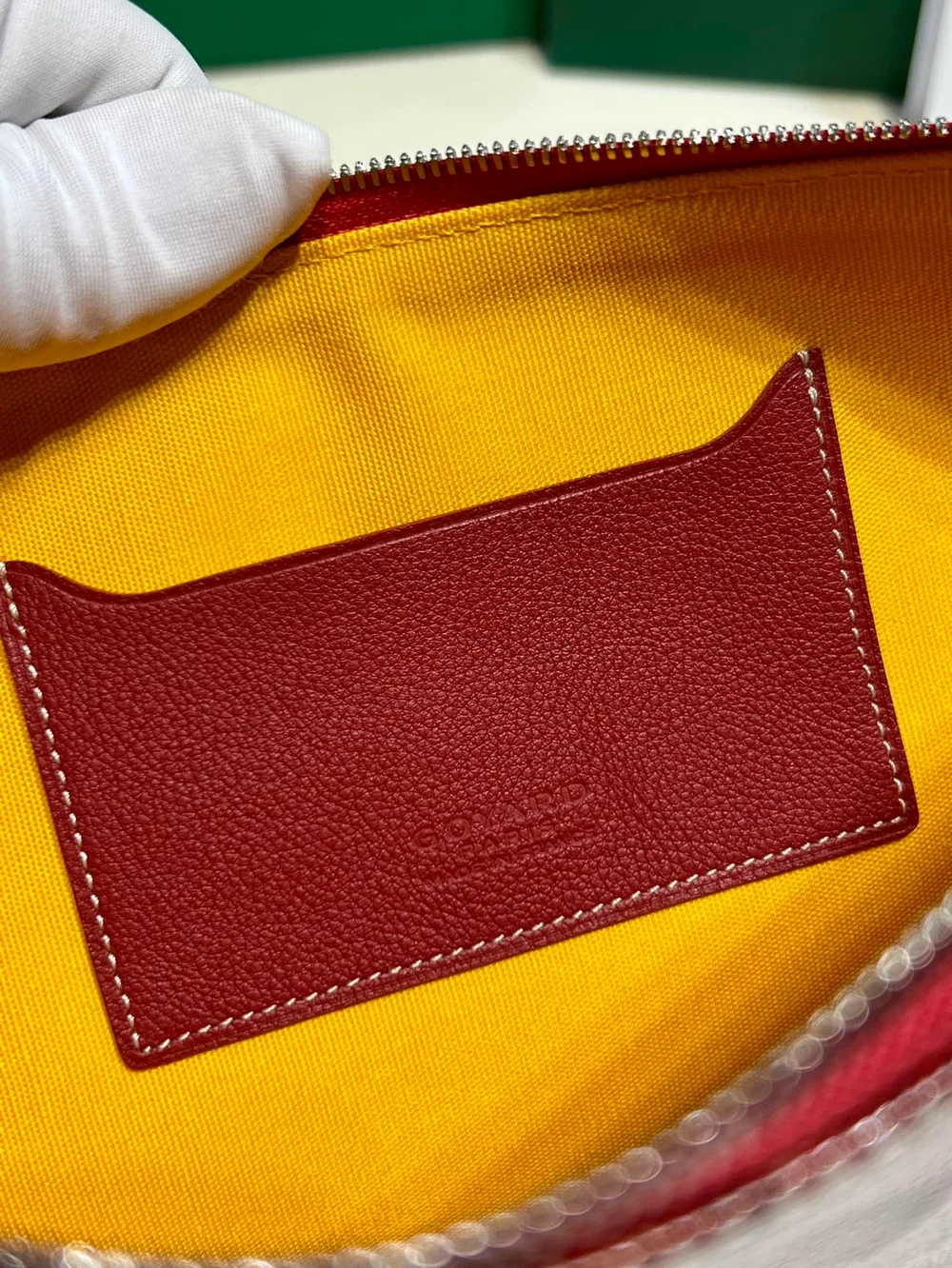 고야드 세나 클러치 MM 레드