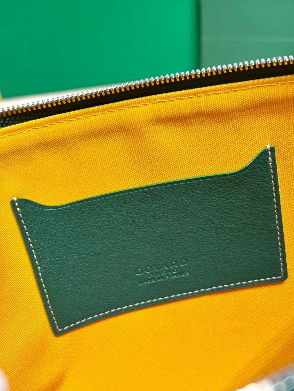 고야드 세나 클러치 MM 그린