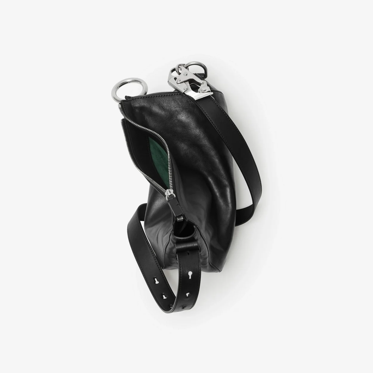 버버리 스몰 나이트백 실버블랙