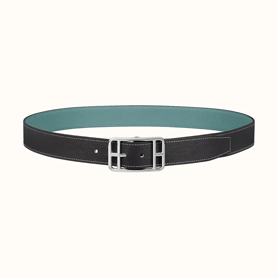 에르메스 카페 코드 32 리버서블 블루 32mm