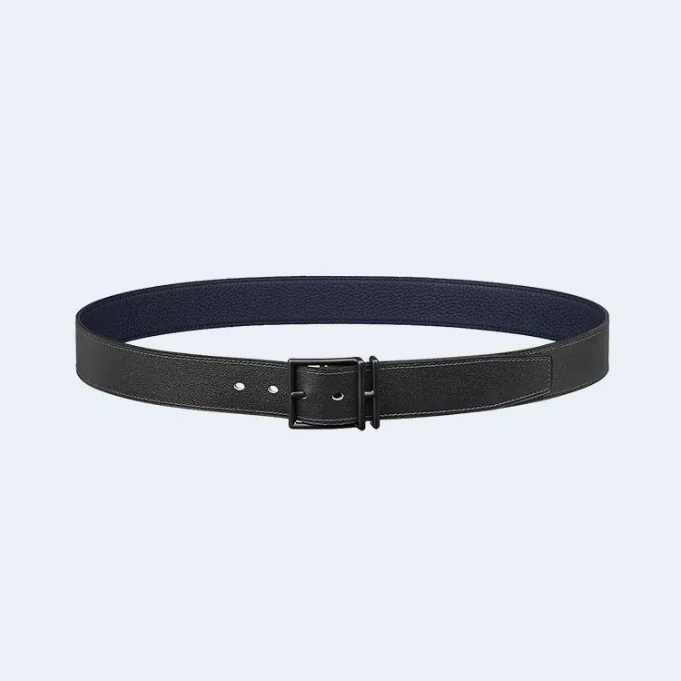 에르메스 네이단 리버서블 블랙 벨트 32mm