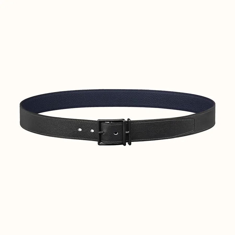 에르메스 네이단 리버서블 블랙 벨트 32mm