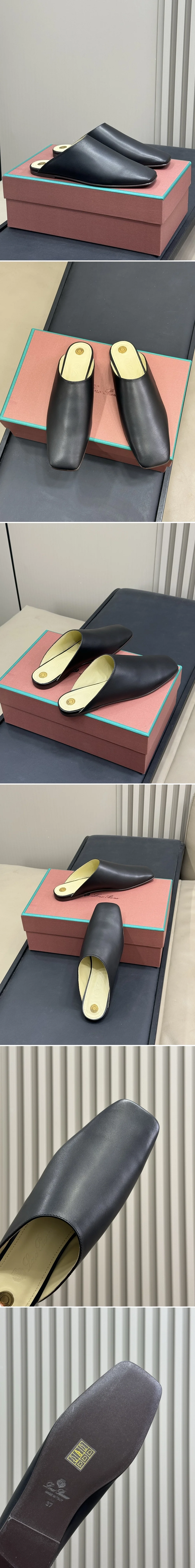 로로피아나 알바 플랫 뮬