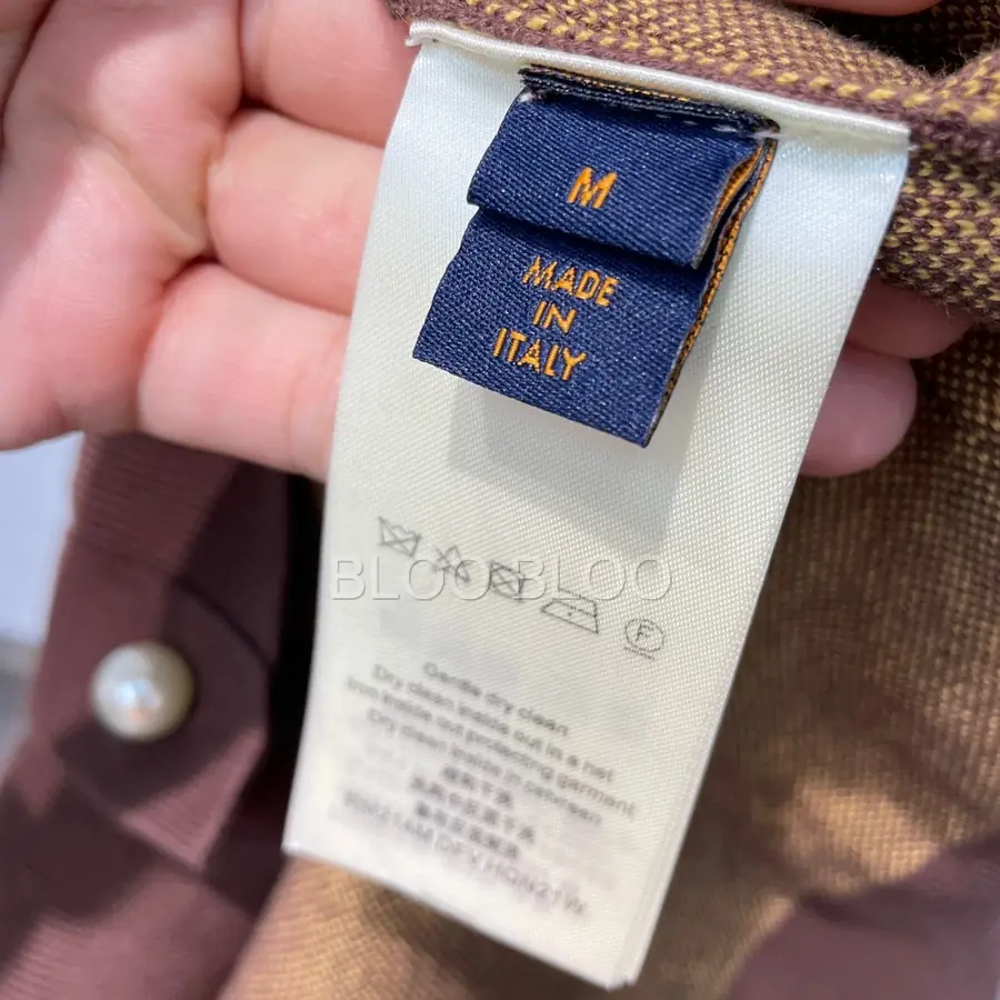 루이비통 엠브로이더드 코튼 가디건 1AFIUX