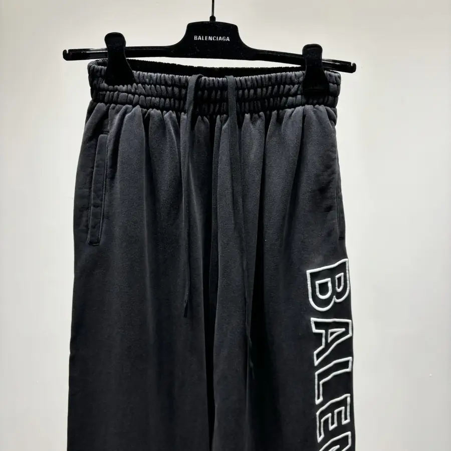 발렌시아가 프린팅 라이트 나일론 트랙팬츠