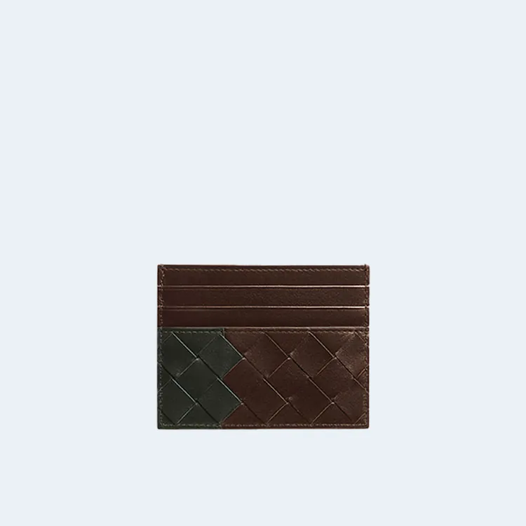 보테가 베네타 인트레치아토 블럭 카드 지갑