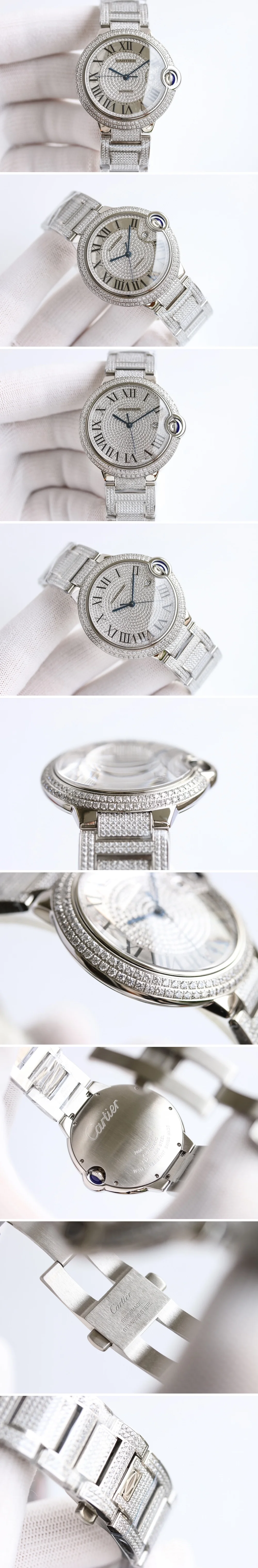 까르띠에 발롱 블루 올 다이야