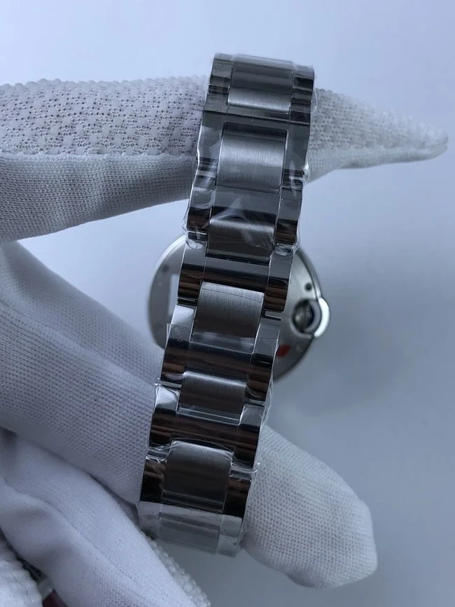 까르띠에 발롱블루 드 33mm 핑크다이얼