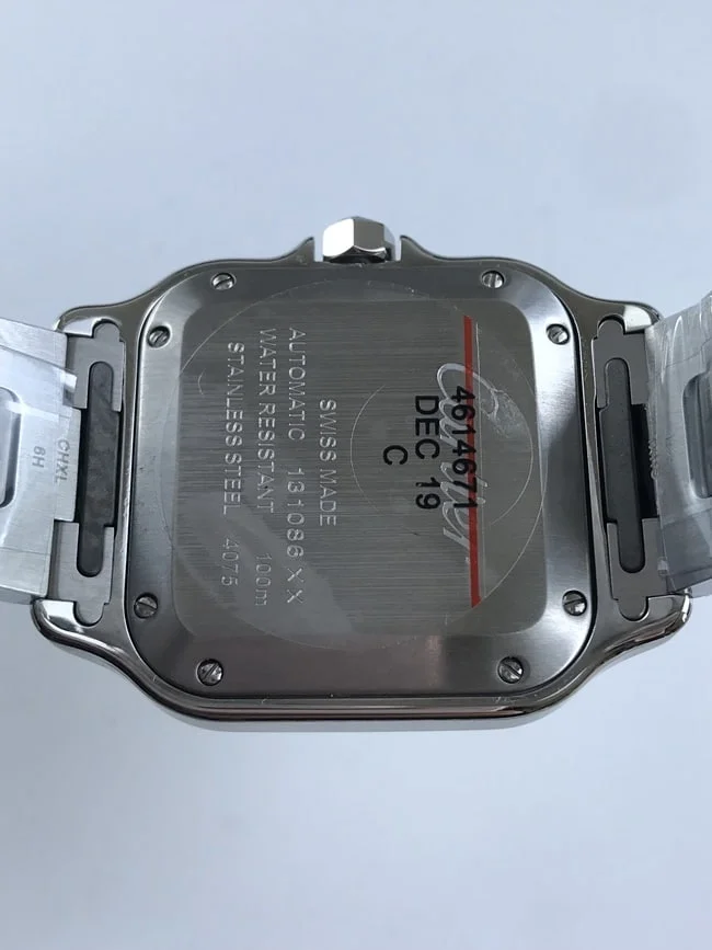 까르띠에 산토스 35mm 미디움 옐로우 골드