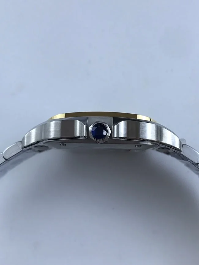 까르띠에 산토스 35mm 미디움 옐로우 골드