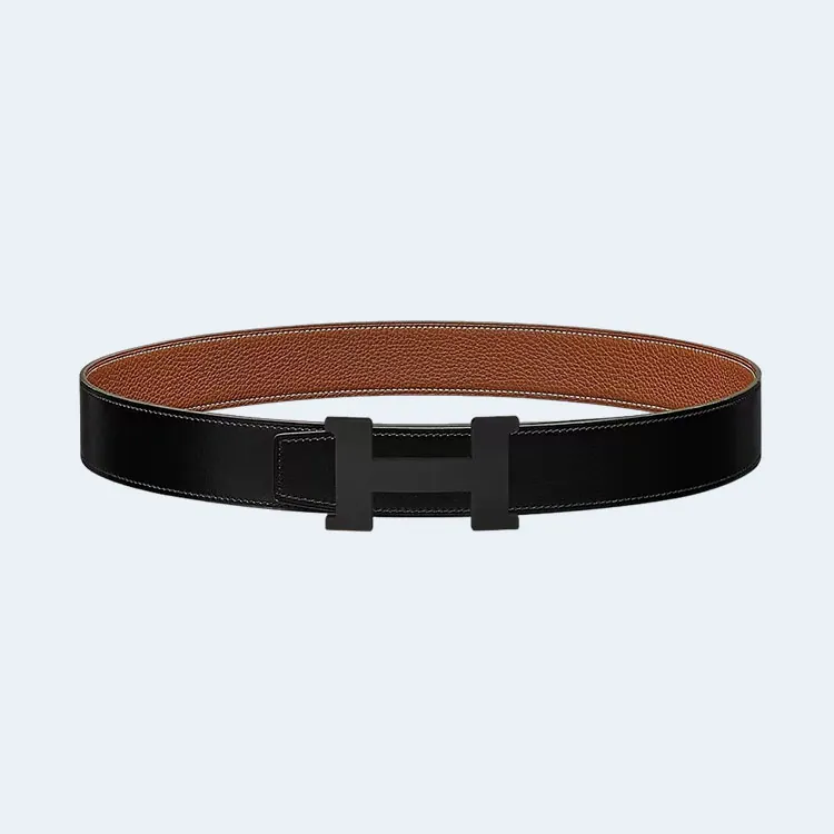 에르메스 콘스탄스 리버서블 브라운 벨트 38mm