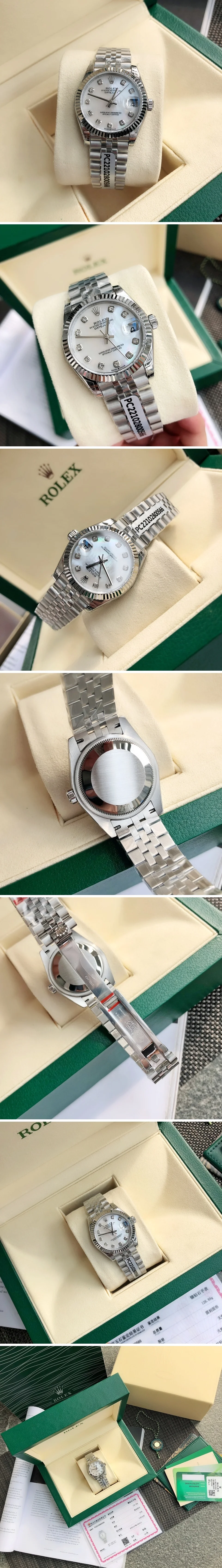 롤렉스 데이데이트 다이아몬드 31mm