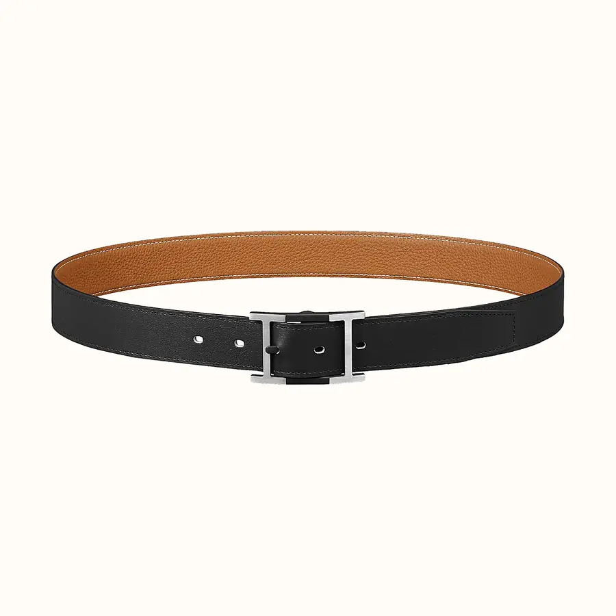 에르메스 네오 탄뎀 리버서블 브라운 벨트 32mm