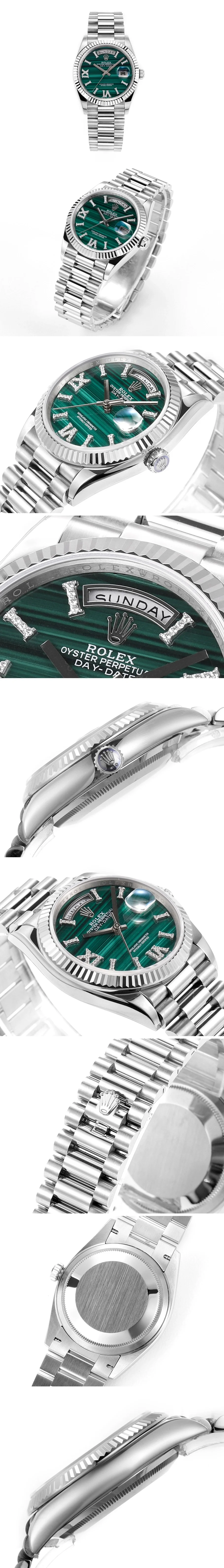 롤렉스 데이저스트 오이스터 그린 다이야 36mm