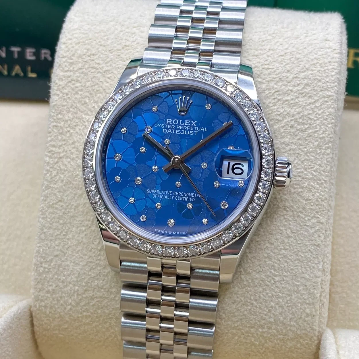 롤렉스 데이저스트 스틸 블루 다이얼