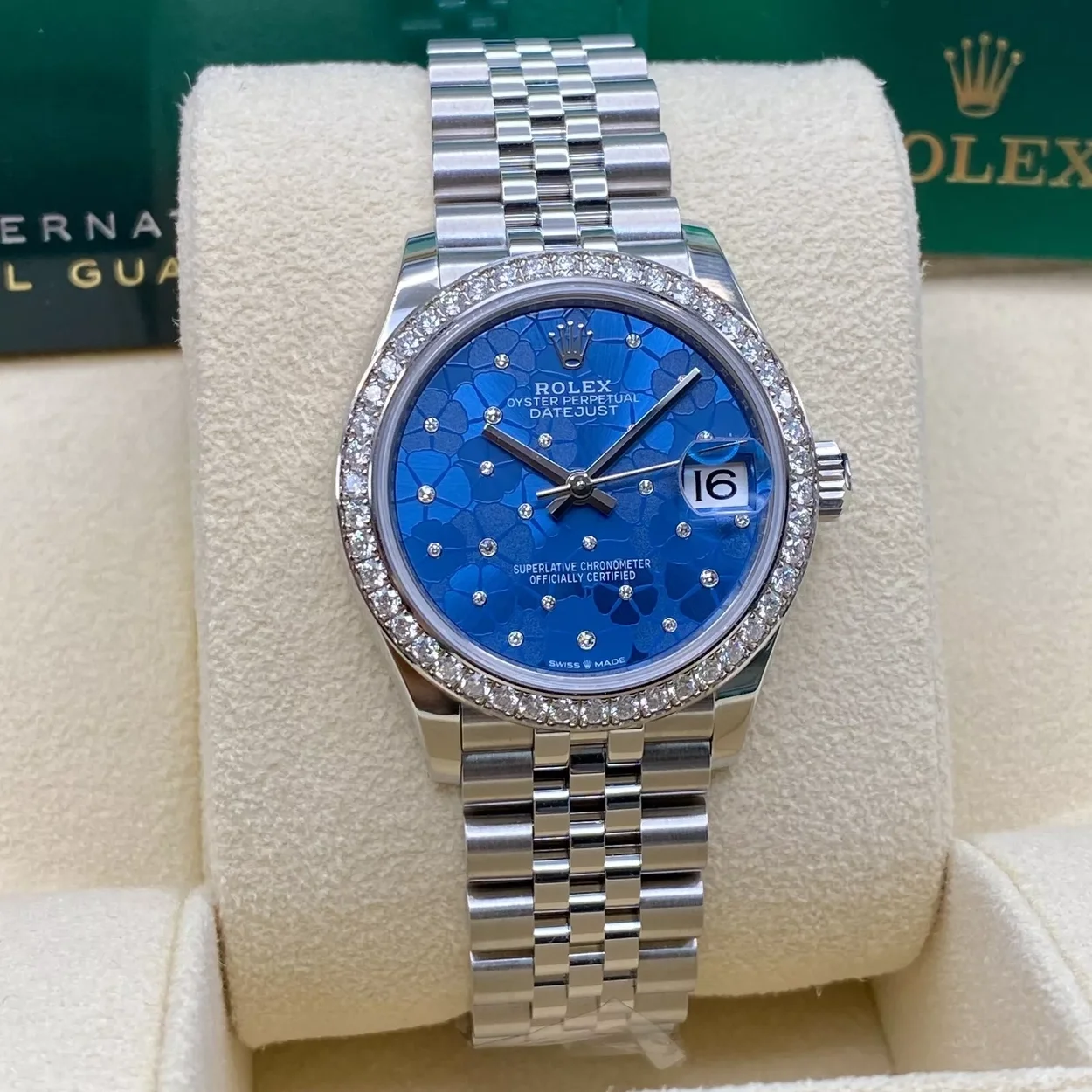 롤렉스 데이저스트 스틸 블루 다이얼