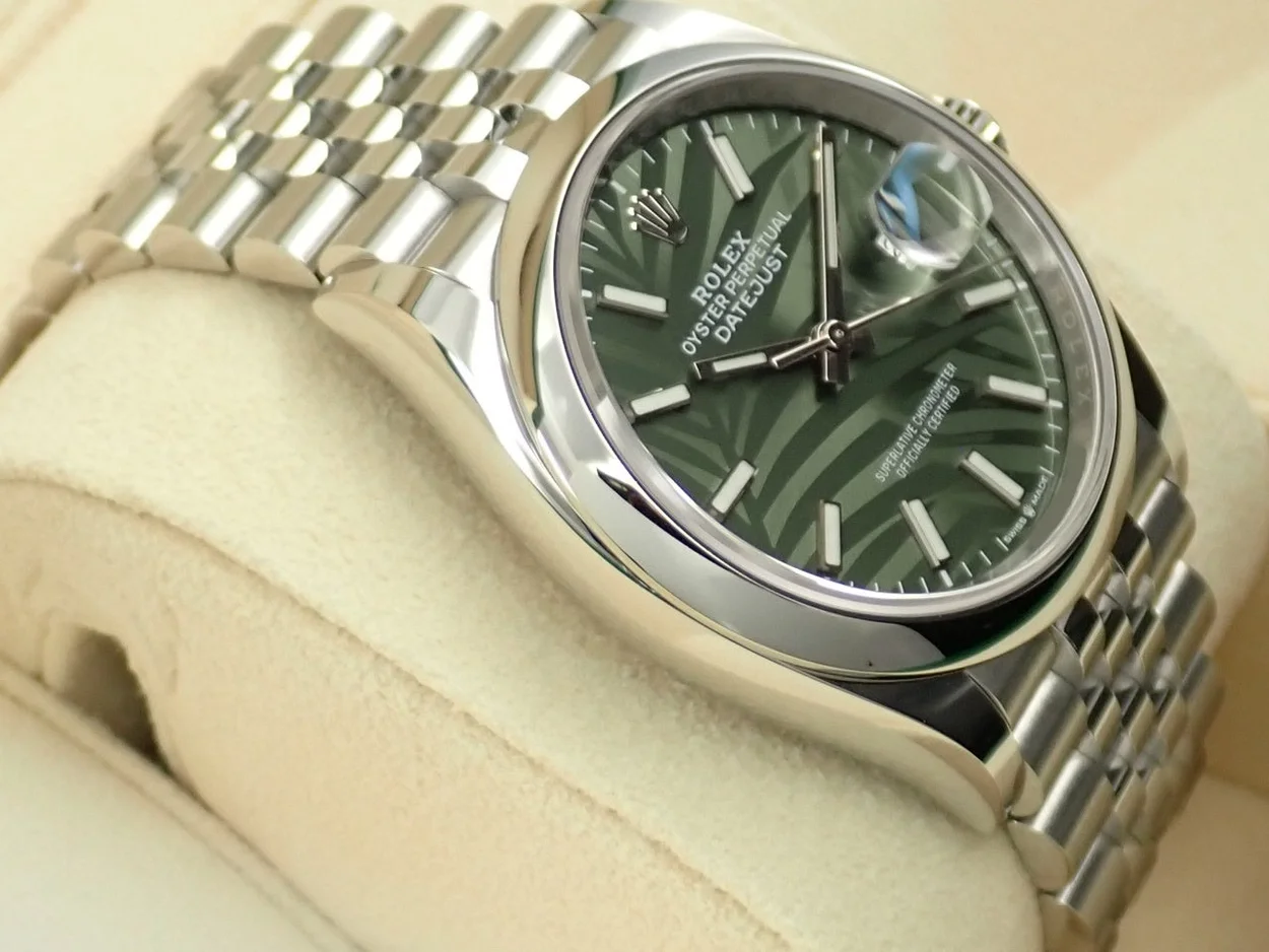 롤렉스 데이저스트 스테인리스 스틸 다이얼
