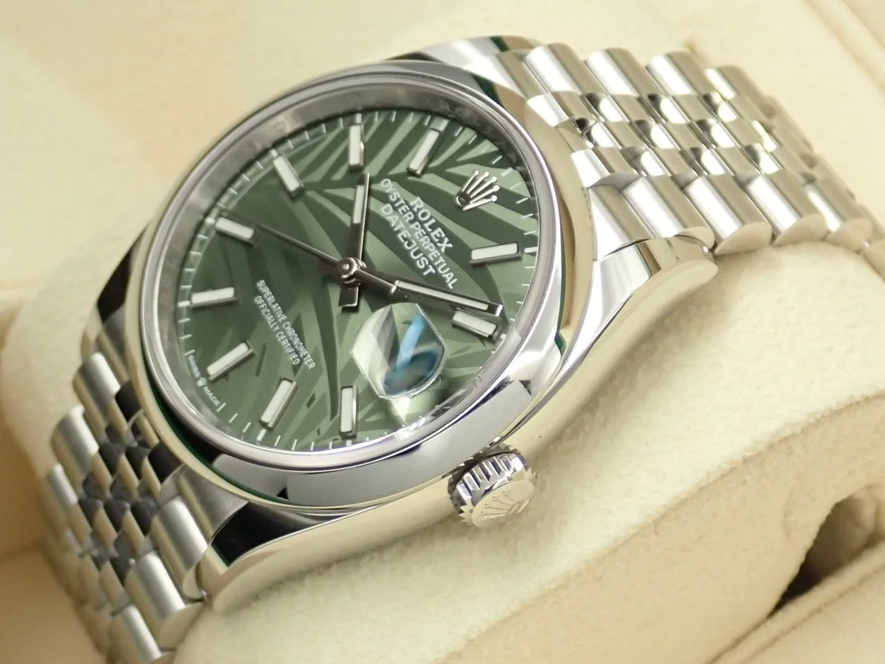 롤렉스 데이저스트 스테인리스 스틸 다이얼